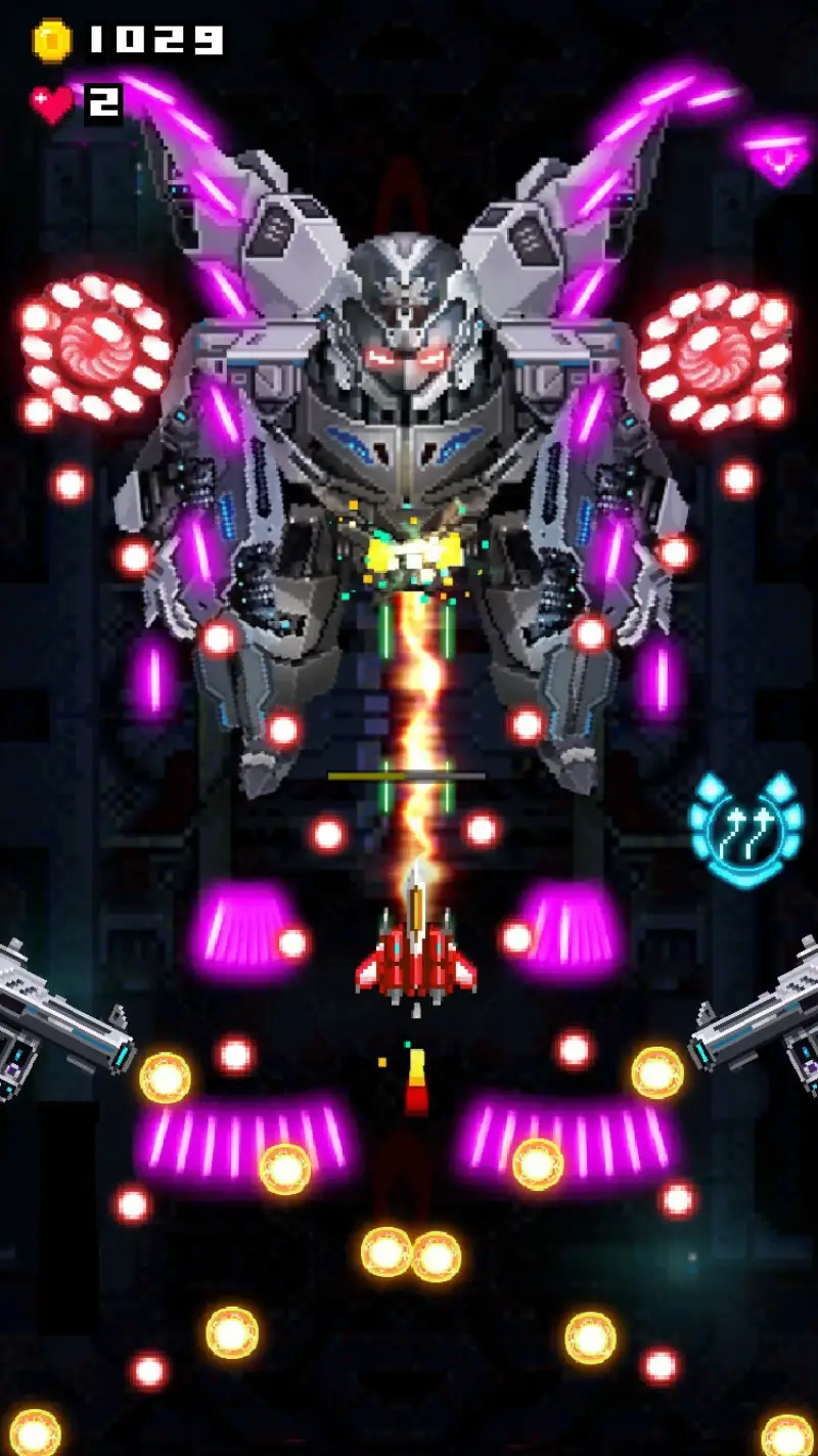 Schermata di Retro Space War